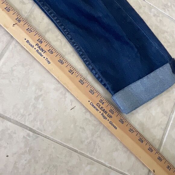 Hudson Jeans Womens 30 Bacara Straight Crop Mid Rise Light Wash Denim distressed - Picture 10 of 16